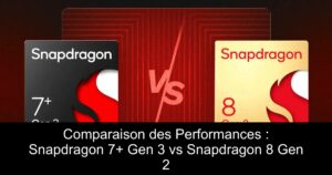 Comparaison des Performances : Snapdragon 7+ Gen 3 vs Snapdragon 8 Gen 2