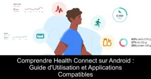 Comprendre Health Connect sur Android : Guide d&rsquo;Utilisation et Applications Compatibles