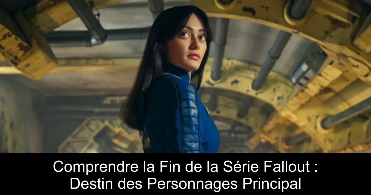 Comprendre la Fin de la Série Fallout : Destin des Personnages Principal
