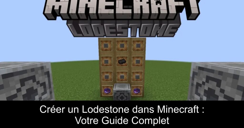 Créer un Lodestone dans Minecraft : Votre Guide Complet