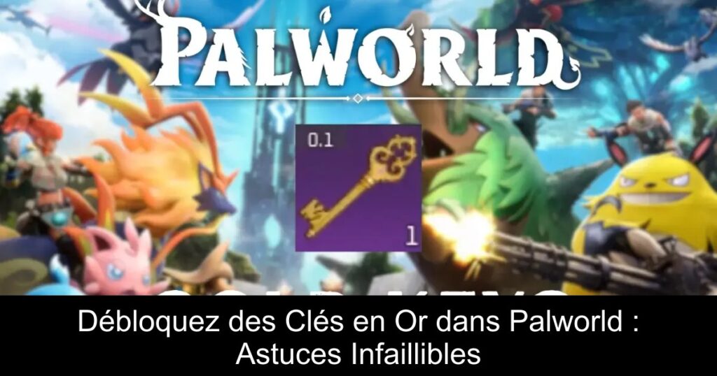 Débloquez des Clés en Or dans Palworld : Astuces Infaillibles