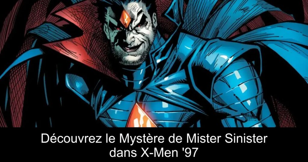 Découvrez le Mystère de Mister Sinister dans X-Men &rsquo;97