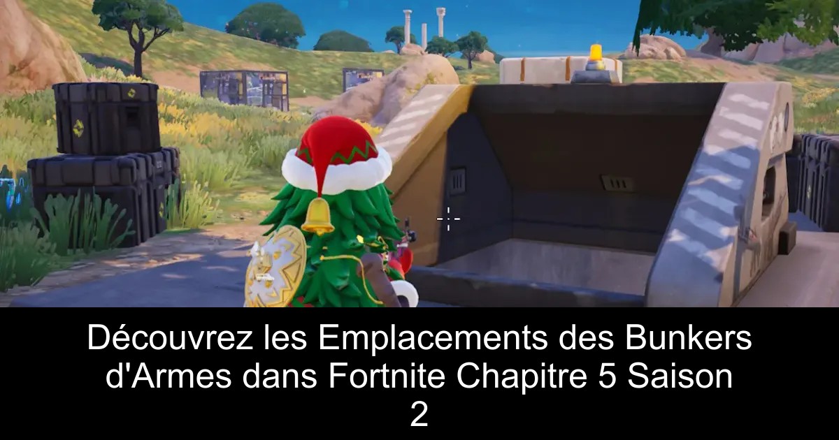 Découvrez les Emplacements des Bunkers d&rsquo;Armes dans Fortnite Chapitre 5 Saison 2