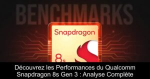 Découvrez les Performances du Qualcomm Snapdragon 8s Gen 3 : Analyse Complète