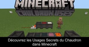 Découvrez les Usages Secrets du Chaudron dans Minecraft