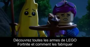 Découvrez toutes les armes de LEGO Fortnite et comment les fabriquer