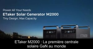 ETaker M2000 : La première centrale solaire GaN au monde