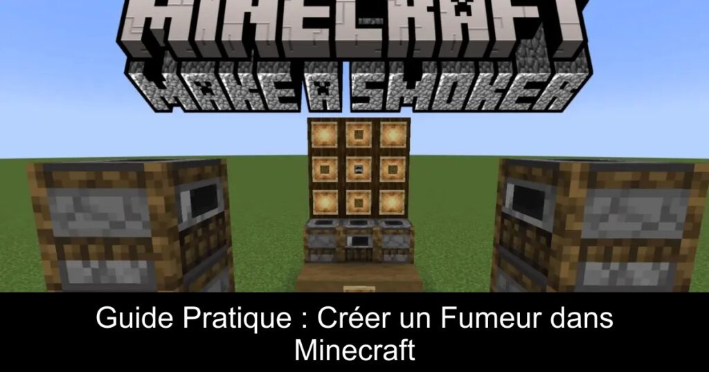 Guide Pratique : Créer un Fumeur dans Minecraft