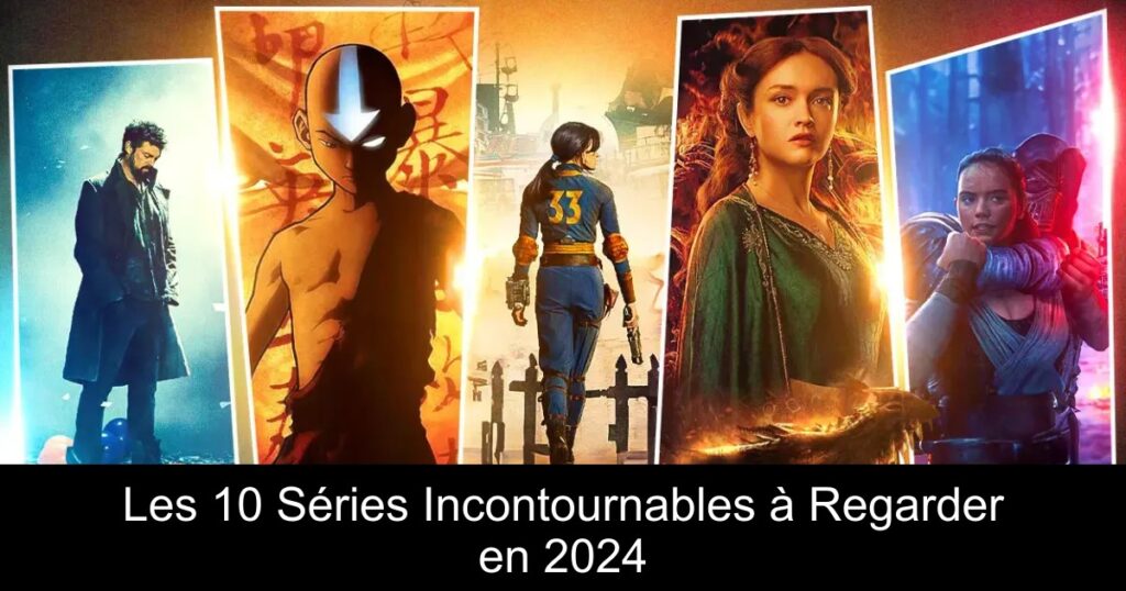 Les 10 Séries Incontournables à Regarder en 2024