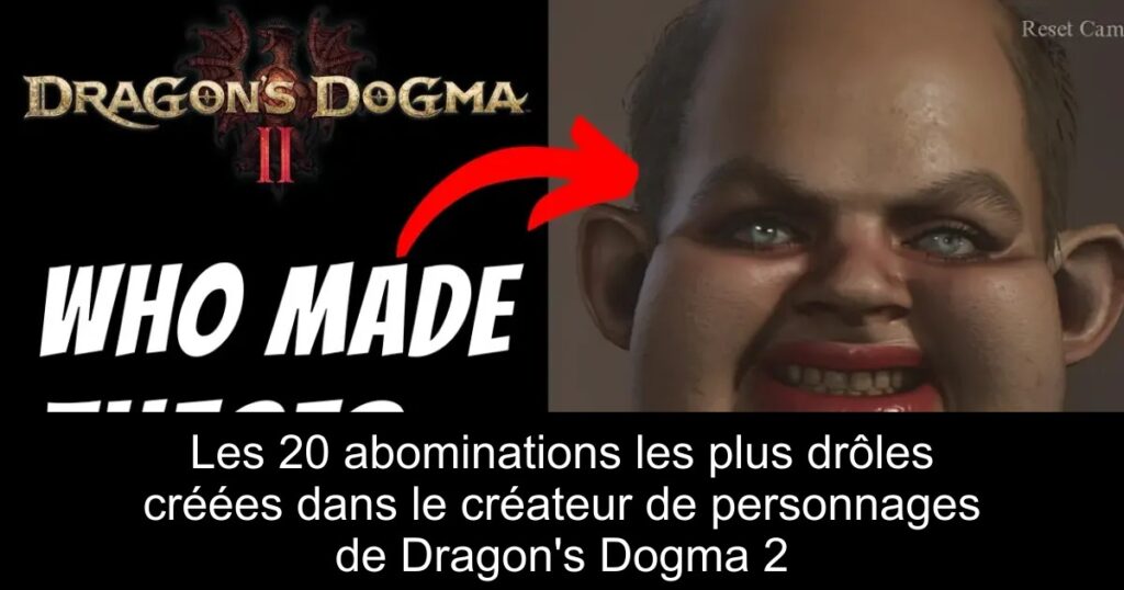 Les 20 abominations les plus drôles créées dans le créateur de personnages de Dragon&rsquo;s Dogma 2