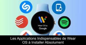 Les Applications Indispensables de Wear OS à Installer Absolument