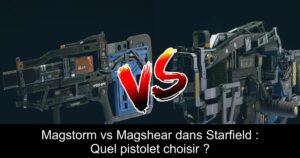 Magstorm vs Magshear dans Starfield : Quel pistolet choisir ?