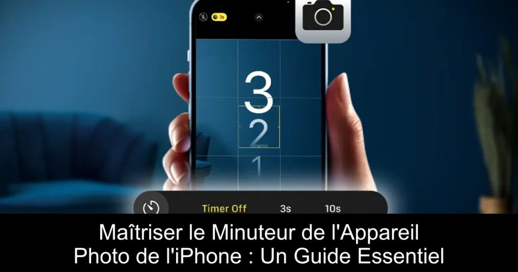Maîtriser le Minuteur de l&rsquo;Appareil Photo de l&rsquo;iPhone : Un Guide Essentiel
