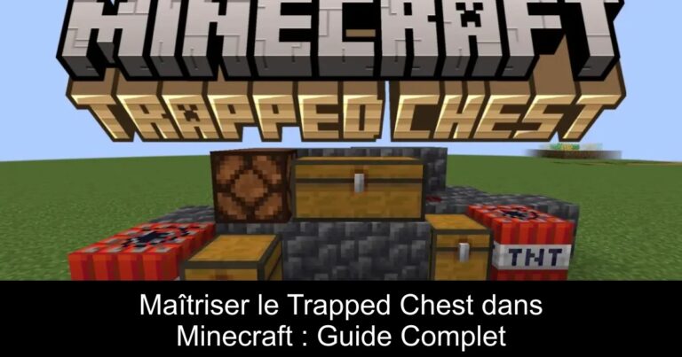 Maîtriser le Trapped Chest dans Minecraft : Guide Complet