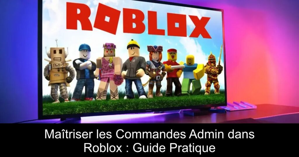 Maîtriser les Commandes Admin dans Roblox : Guide Pratique