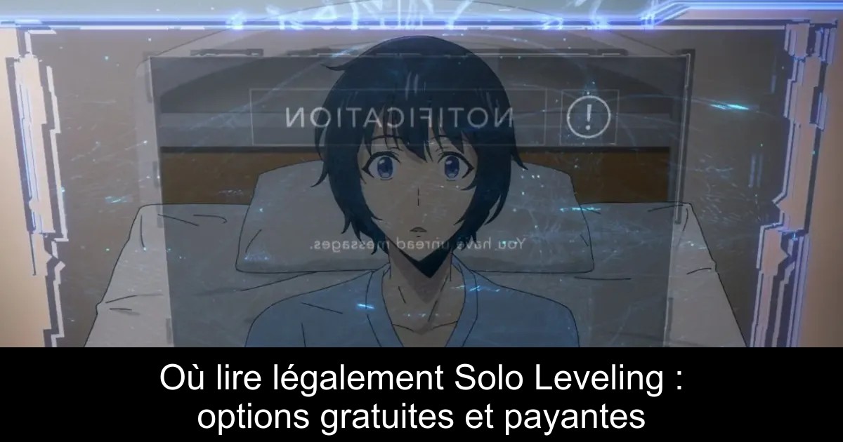 Où lire légalement Solo Leveling : options gratuites et payantes