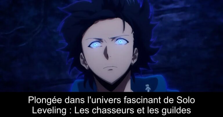 Plongée dans l'univers fascinant de Solo Leveling : Les chasseurs et les guildes