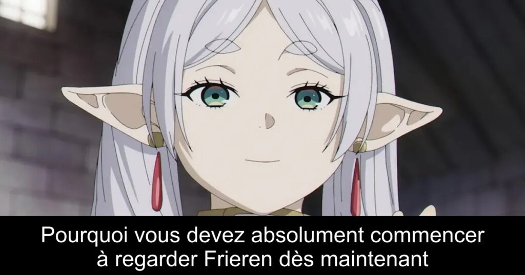 Pourquoi vous devez absolument commencer à regarder Frieren dès maintenant