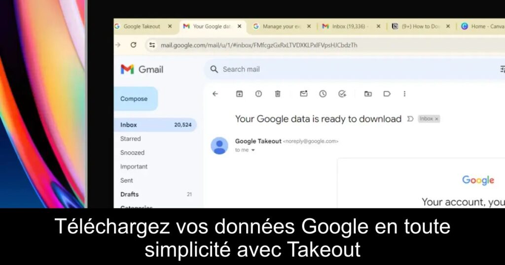 Téléchargez vos données Google en toute simplicité avec Takeout