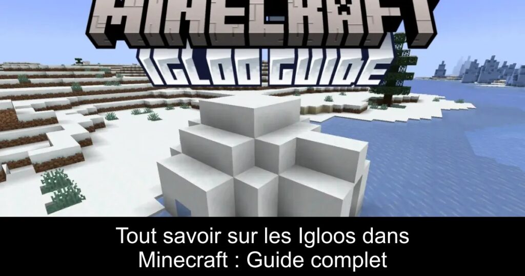 Tout savoir sur les Igloos dans Minecraft : Guide complet