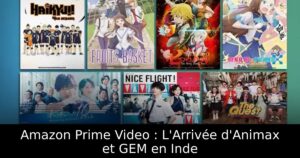 Amazon Prime Video : L&rsquo;Arrivée d&rsquo;Animax et GEM en Inde