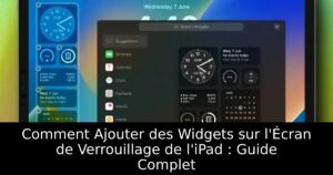 Comment Ajouter des Widgets sur l&rsquo;Écran de Verrouillage de l&rsquo;iPad : Guide Complet