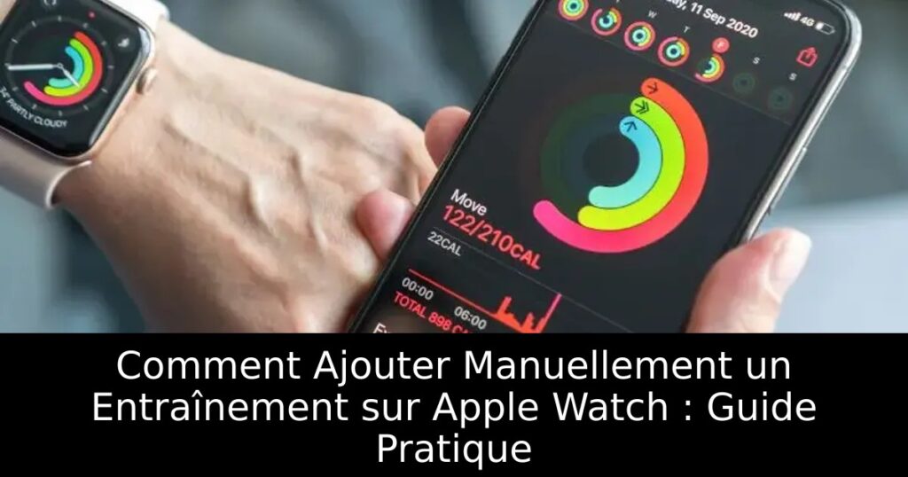 Comment Ajouter Manuellement un Entraînement sur Apple Watch : Guide Pratique