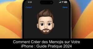 Comment Créer des Memojis sur Votre iPhone : Guide Pratique 2024