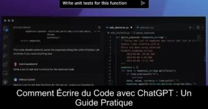 Comment Écrire du Code avec ChatGPT : Un Guide Pratique