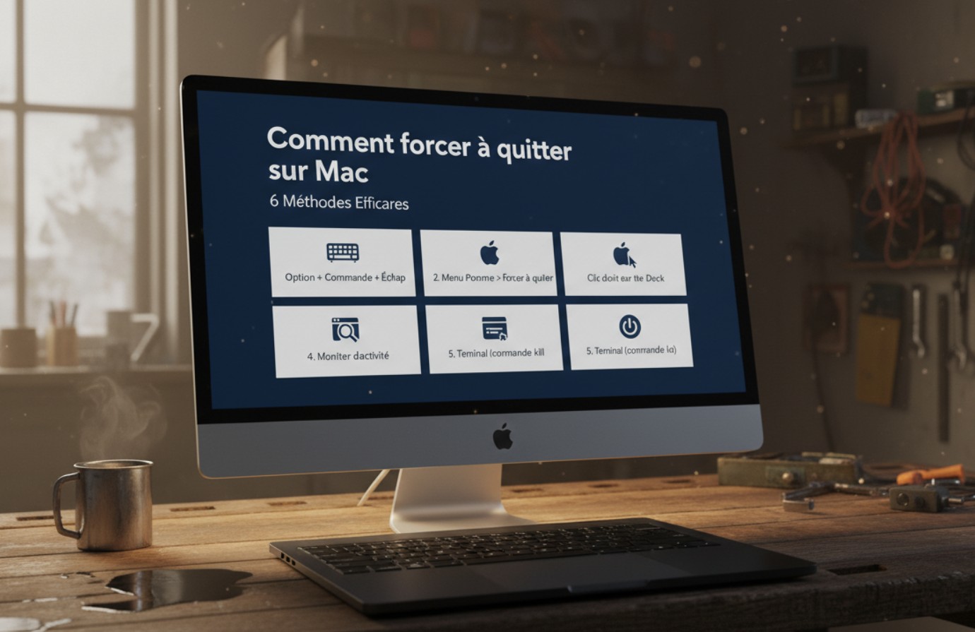 Comment forcer à quitter sur Mac (6 méthodes)
