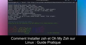 Comment Installer zsh et Oh My Zsh sur Linux : Guide Pratique