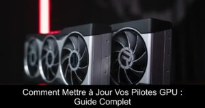 Comment Mettre à Jour Vos Pilotes GPU : Guide Complet