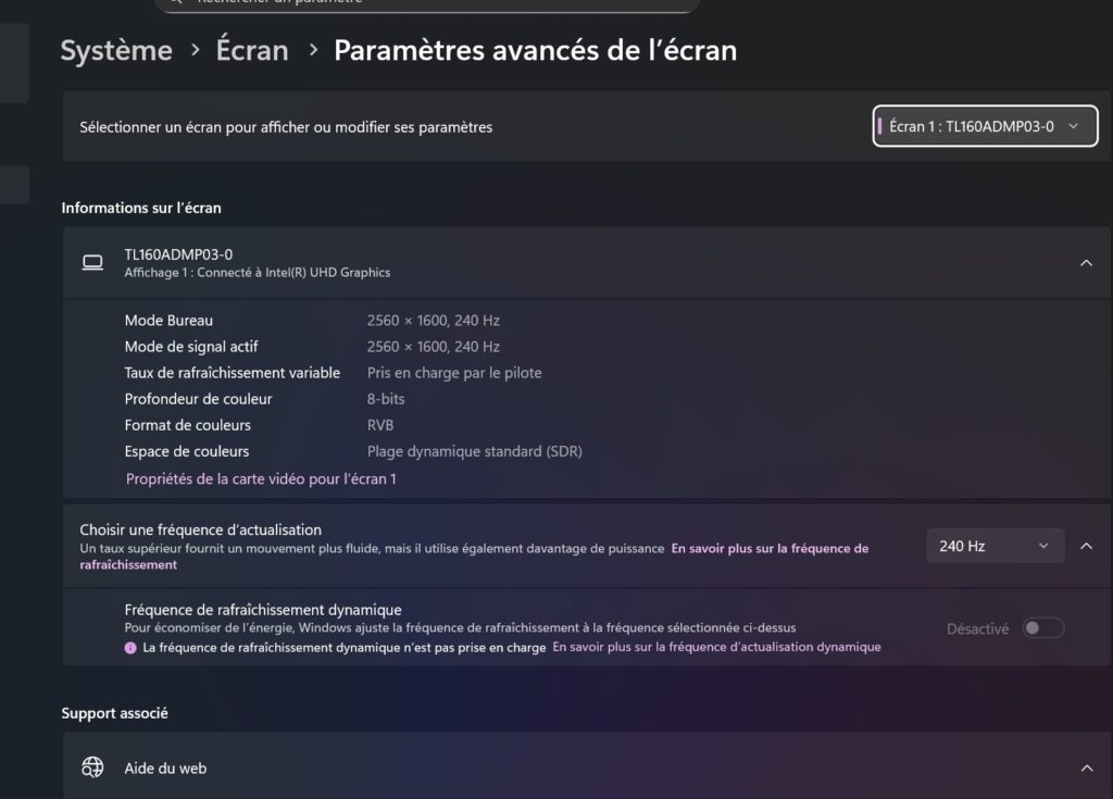Comment Modifier le Taux de Rafraîchissement de Votre Écran