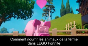 Comment nourrir les animaux de la ferme dans LEGO Fortnite