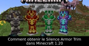 Comment obtenir le Silence Armor Trim dans Minecraft 1.20