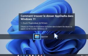 Comment trouver le dossier AppData dans Windows 11 et 10
