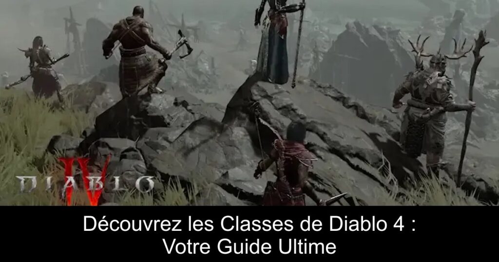 Découvrez les Classes de Diablo 4 : Votre Guide Ultime