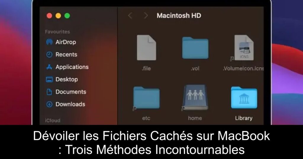 Dévoiler les Fichiers Cachés sur MacBook : Trois Méthodes Incontournables