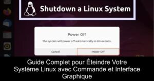 Guide Complet pour Éteindre Votre Système Linux avec Commande et Interface Graphique