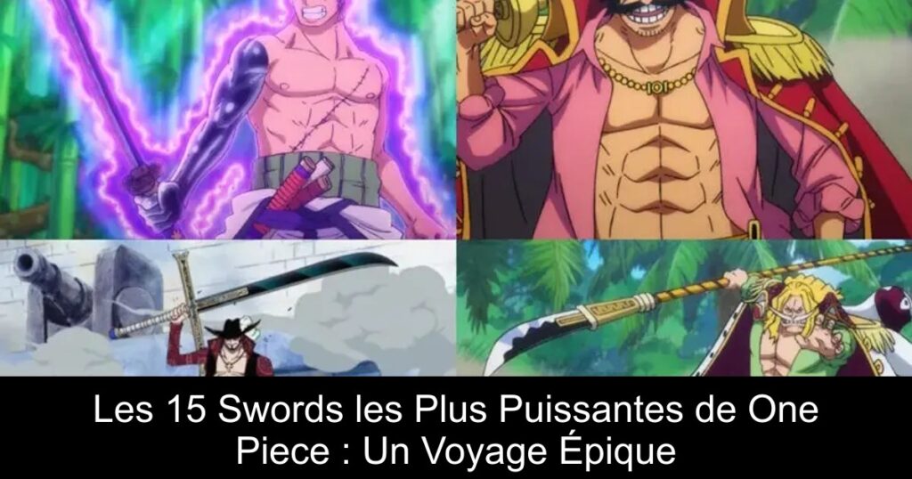 Les 15 Swords les Plus Puissantes de One Piece : Un Voyage Épique