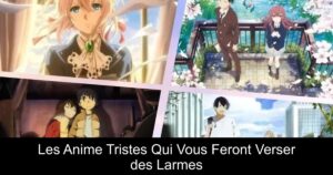 Les Anime Tristes Qui Vous Feront Verser des Larmes