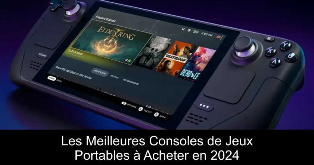 Les Meilleures Consoles de Jeux Portables à Acheter en 2024