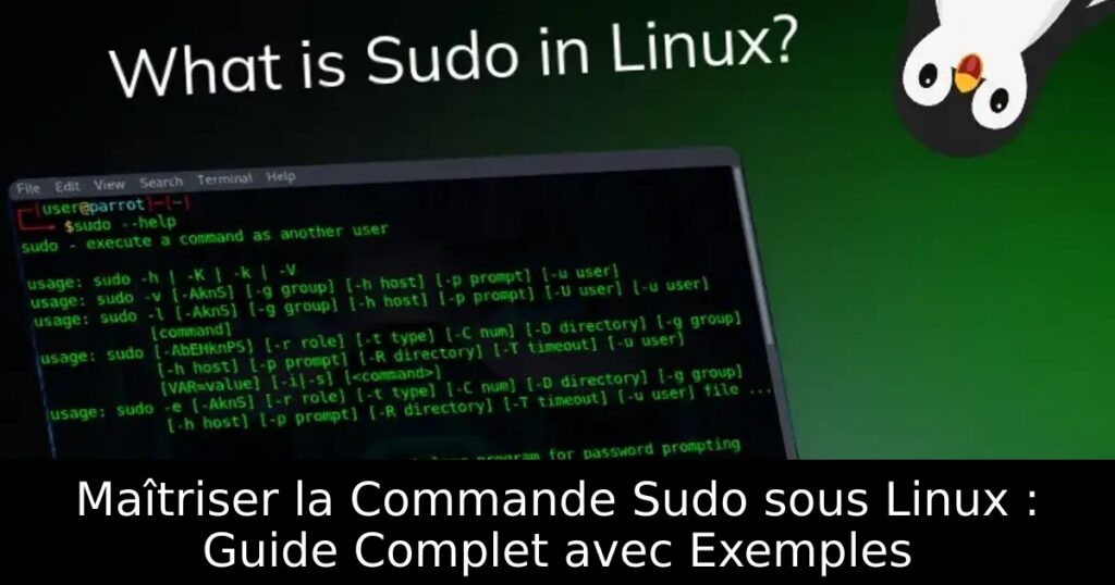 Maîtriser la Commande Sudo sous Linux : Guide Complet avec Exemples
