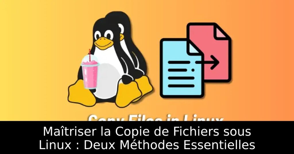 Maîtriser la Copie de Fichiers sous Linux : Deux Méthodes Essentielles