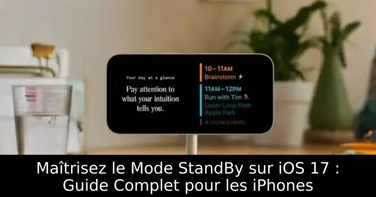 Maîtrisez le Mode StandBy sur iOS 17 : Guide Complet pour les iPhones