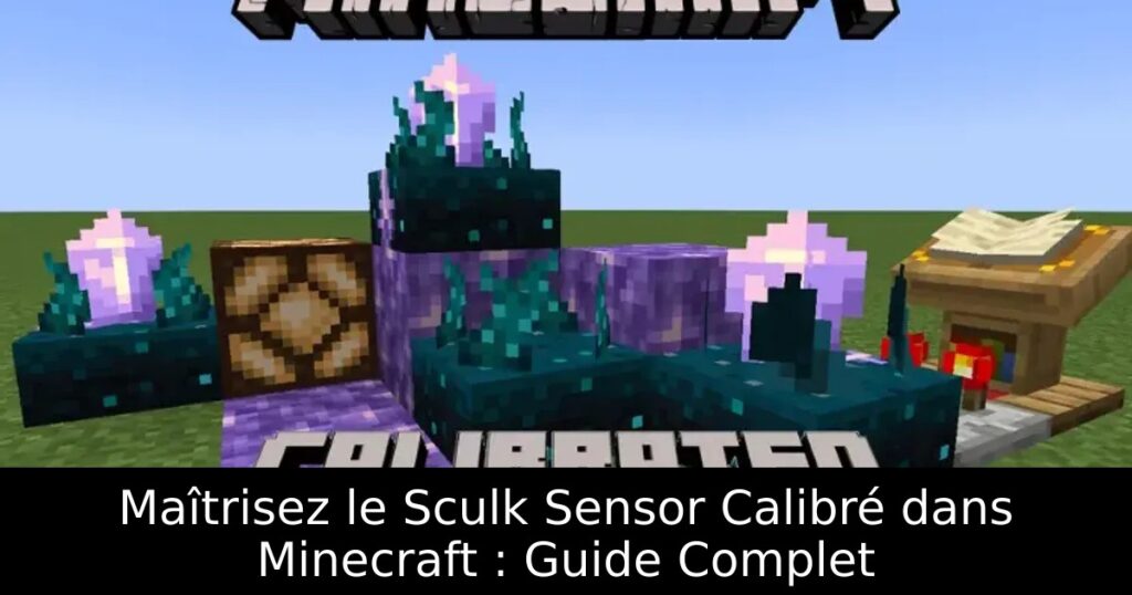 Maîtrisez le Sculk Sensor Calibré dans Minecraft : Guide Complet