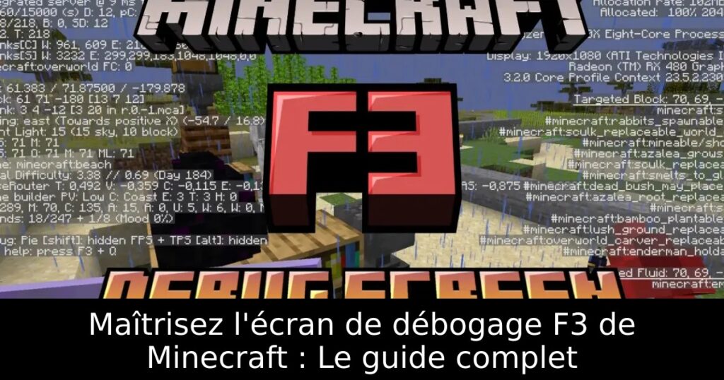 Maîtrisez l&rsquo;écran de débogage F3 de Minecraft : Le guide complet