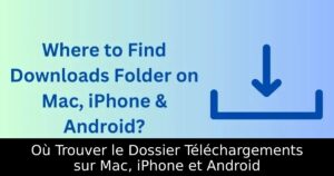 Où Trouver le Dossier Téléchargements sur Mac, iPhone et Android