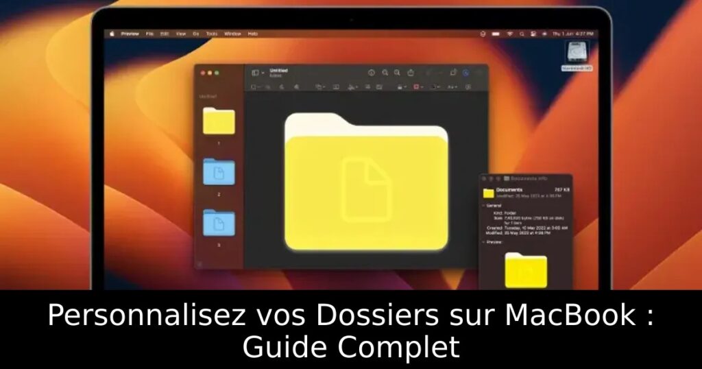 Personnalisez vos Dossiers sur MacBook : Guide Complet