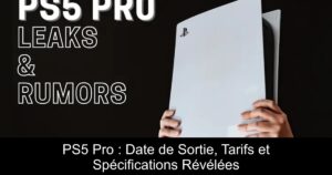 PS5 Pro : Date de Sortie, Tarifs et Spécifications Révélées